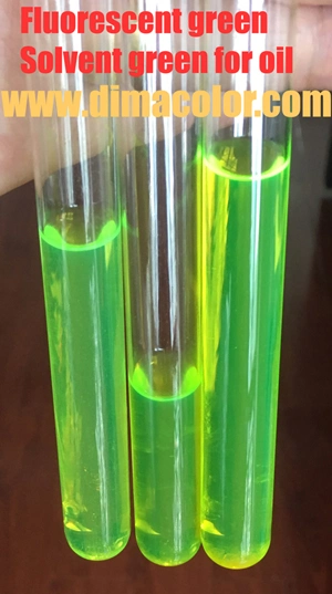 Jaune fluorescent 8g Solvant Vert 5 Solvant Huile Cire Colorants Plastiques